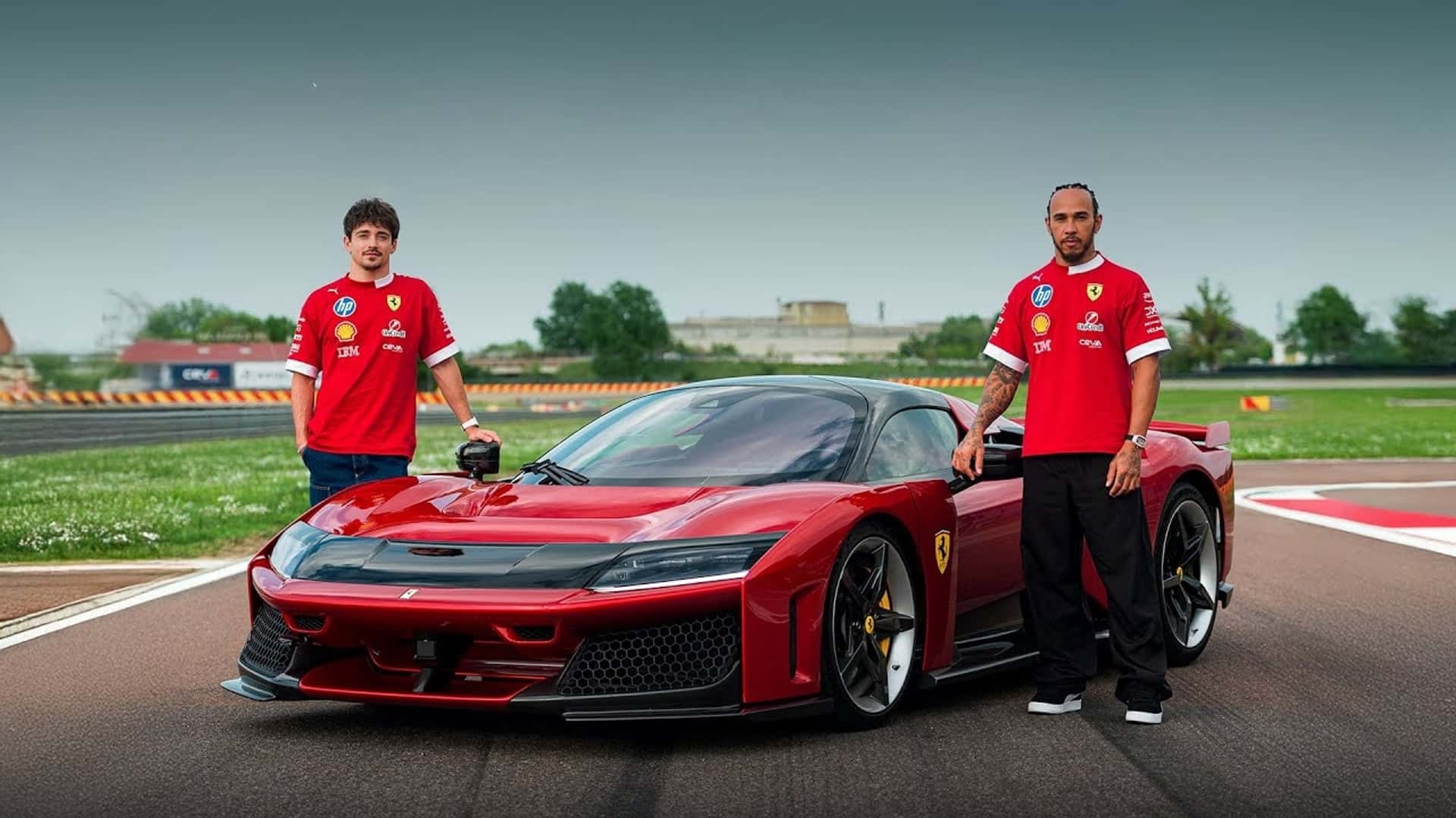 Lewis Hamilton Hypes Up The Ferrari F80: 'Fastest Road Car I've Ever Been In'