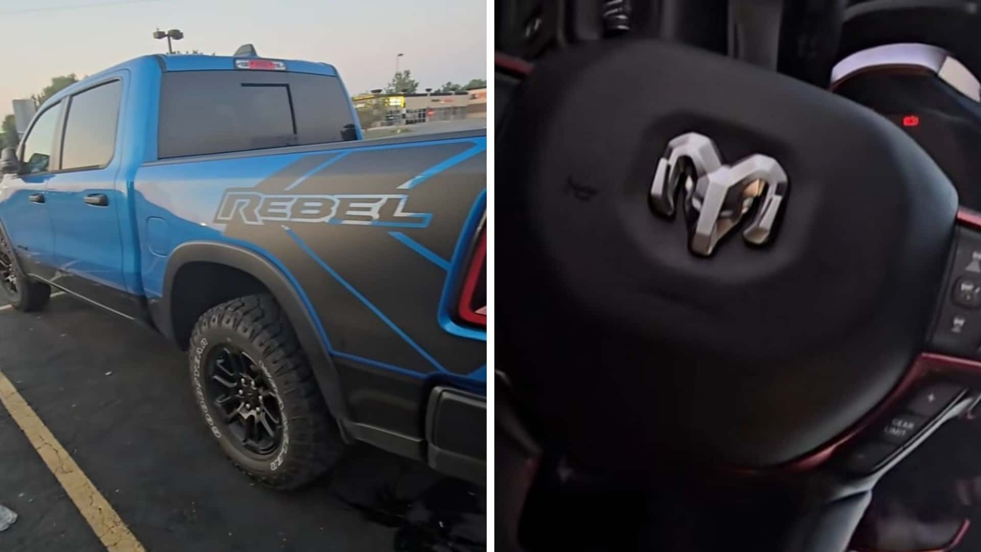 Man Parks His Ram, Cracks Open His Window. He Says Having That Window Open Disables the Key Fob