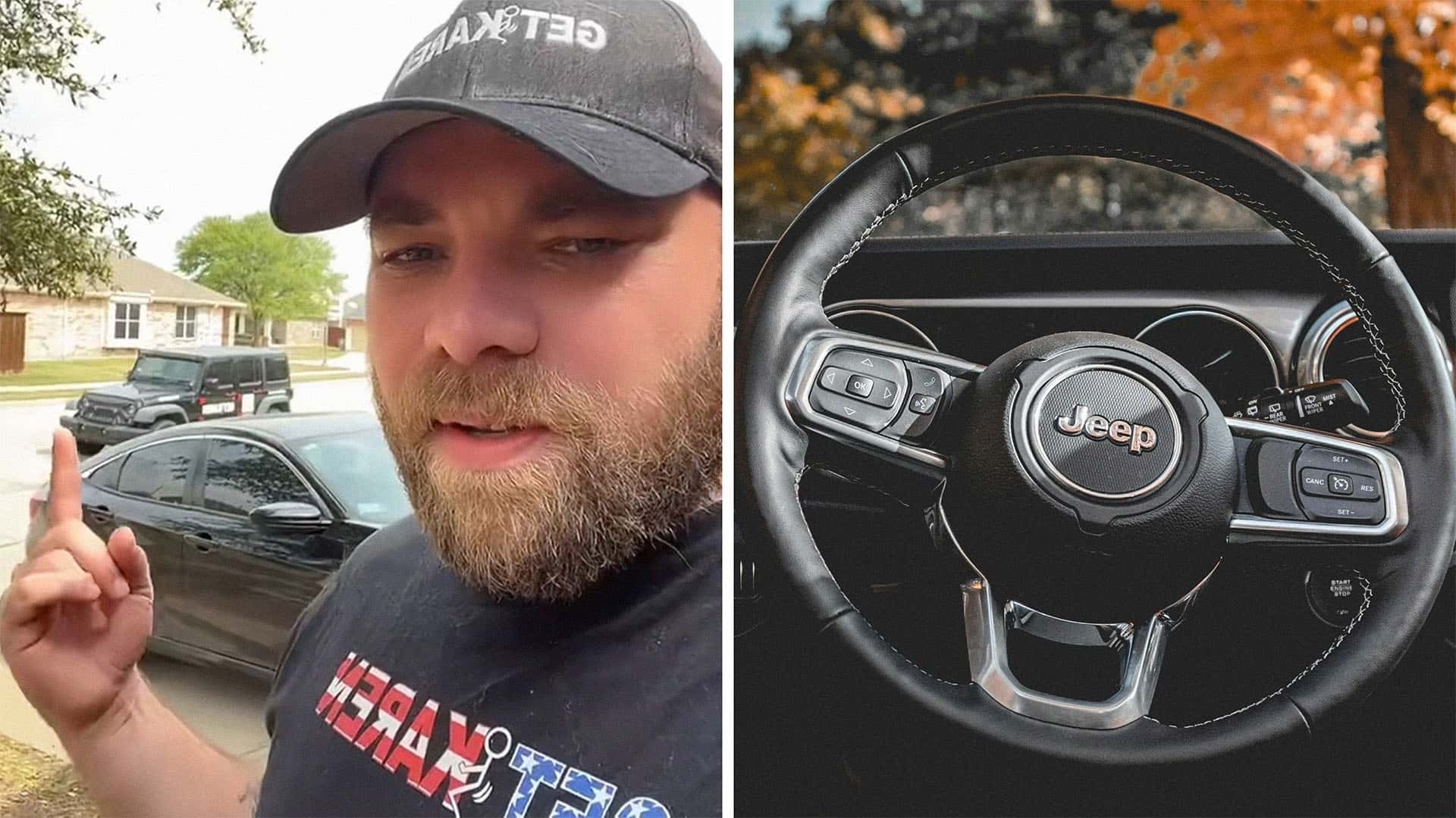 ‘Finally Good Parenting:' Man Realizes Someone Keyed His Jeep and Punctured Tires. Then a Neighbor Steps in With Ring Footage