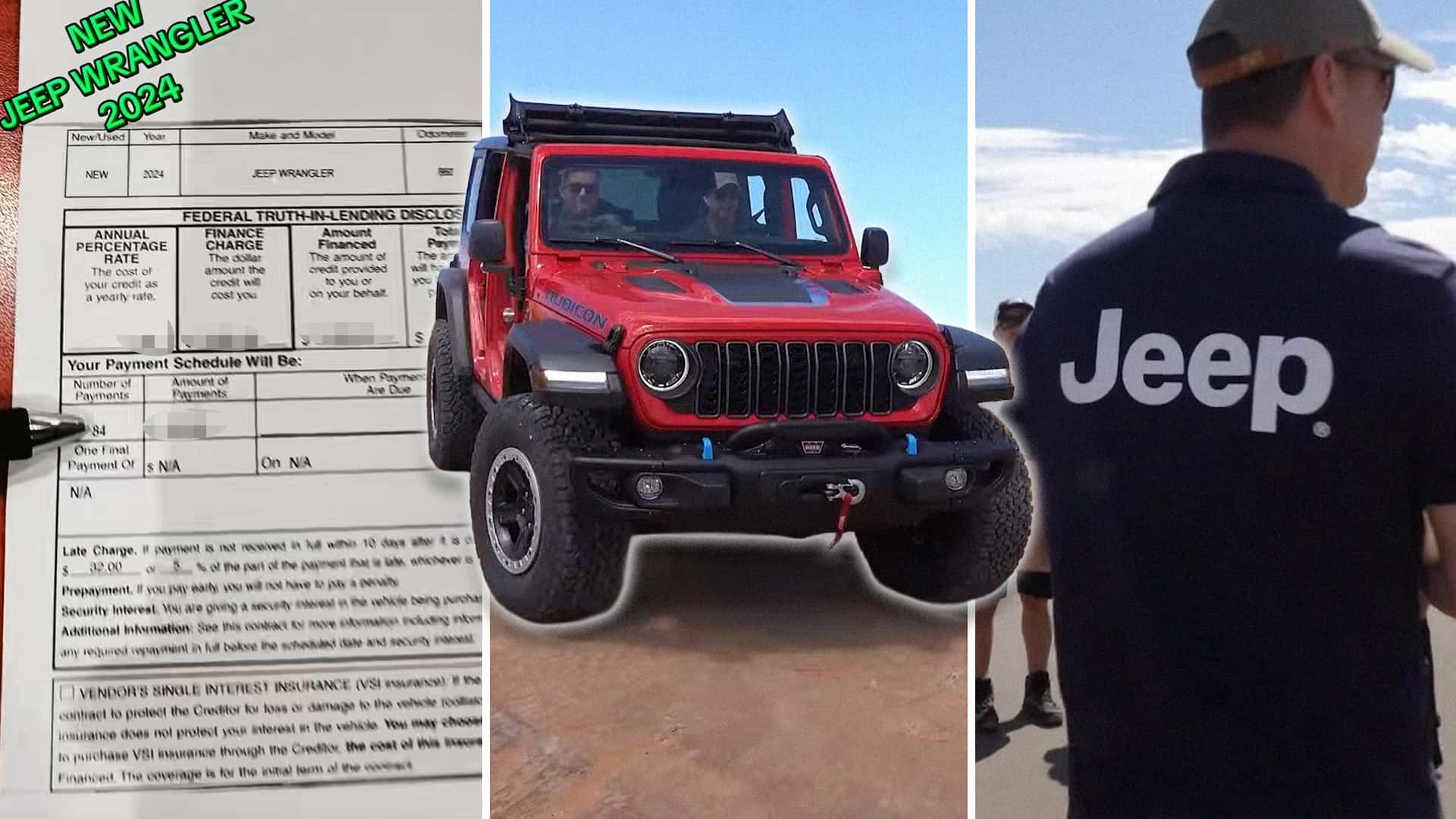 ‘This Should Be Illegal': Customer Gets Approved for 2024 Jeep Wrangler. Then An Expert Exposes the Reality of Financing