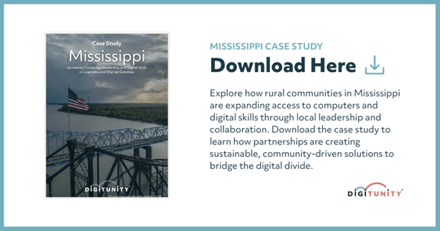 Digitunity Releases New Case Study on Expanding Computer Access in Rural Mississippi