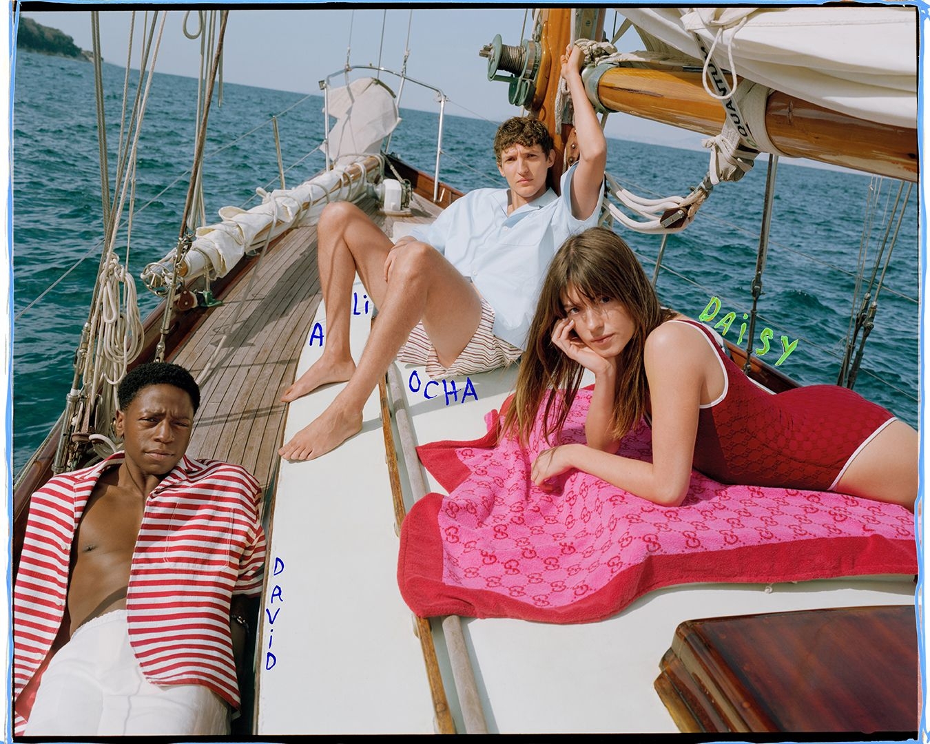 Slow days, fast company: Gucci unveils its new Gucci Lido campaign