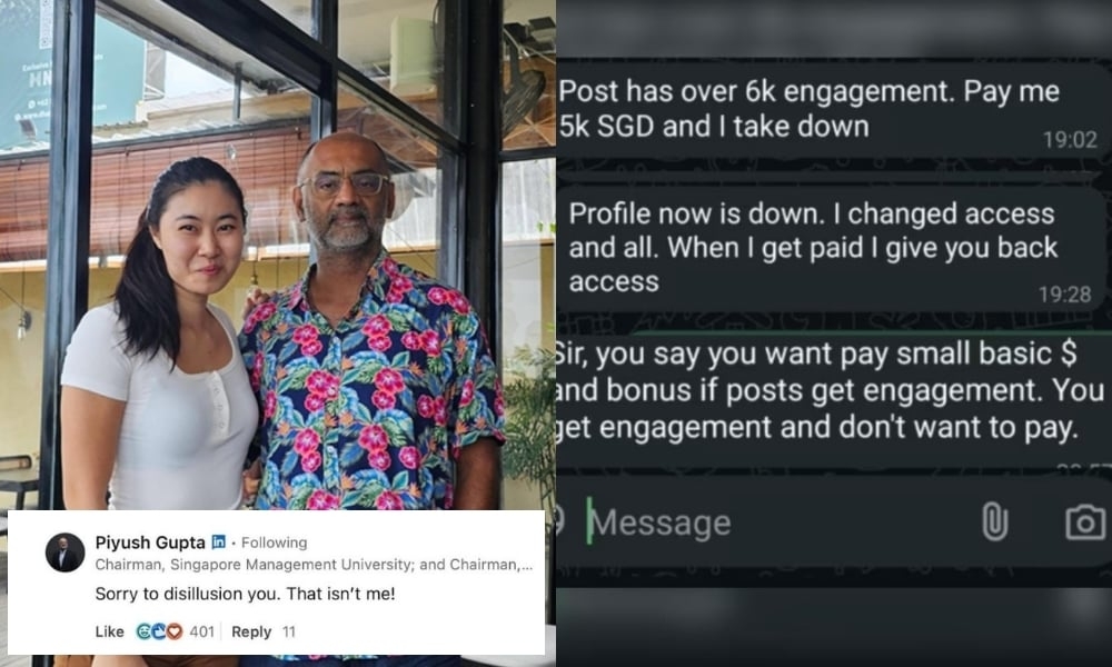 LinkedIn post misidentifies Piyush Gupta, sparking viral mix-up and scrutiny over fundraising claims