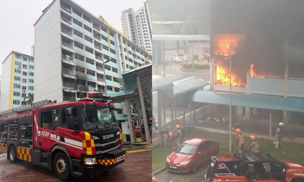 Fire at Whampoa Heights leaves five hospitalised, 40 evacuated as SCDF investigates cause