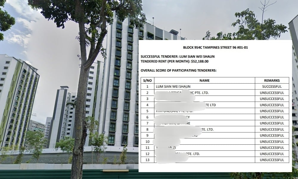 Clinic defends S$52k Tampines rent amid trend of high HDB tender bids for GP clinic spaces