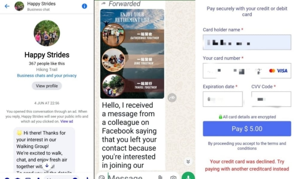 Woman allegedly loses life savings after joining fake FB hiking group, installing suspicious app