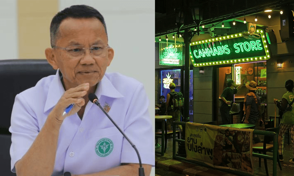 Thai health minister reaffirms move to reclassify marijuana as narcotic, blocking Bhumjaithai's bill