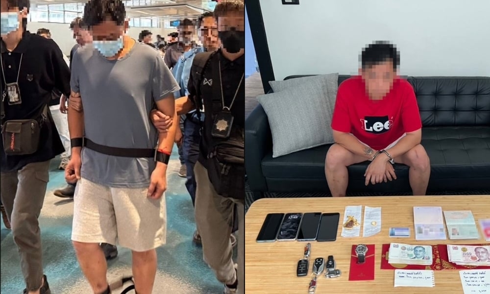Singaporean fugitive charged with abetting drug trafficking after Bangkok arrest