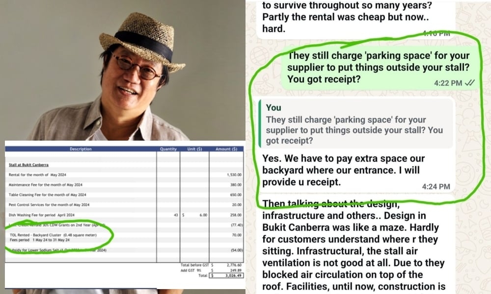 KF Seetoh presses on alleged unfair policies at Bukit Canberra Hawker Centre, urges clear SEHC guidelines