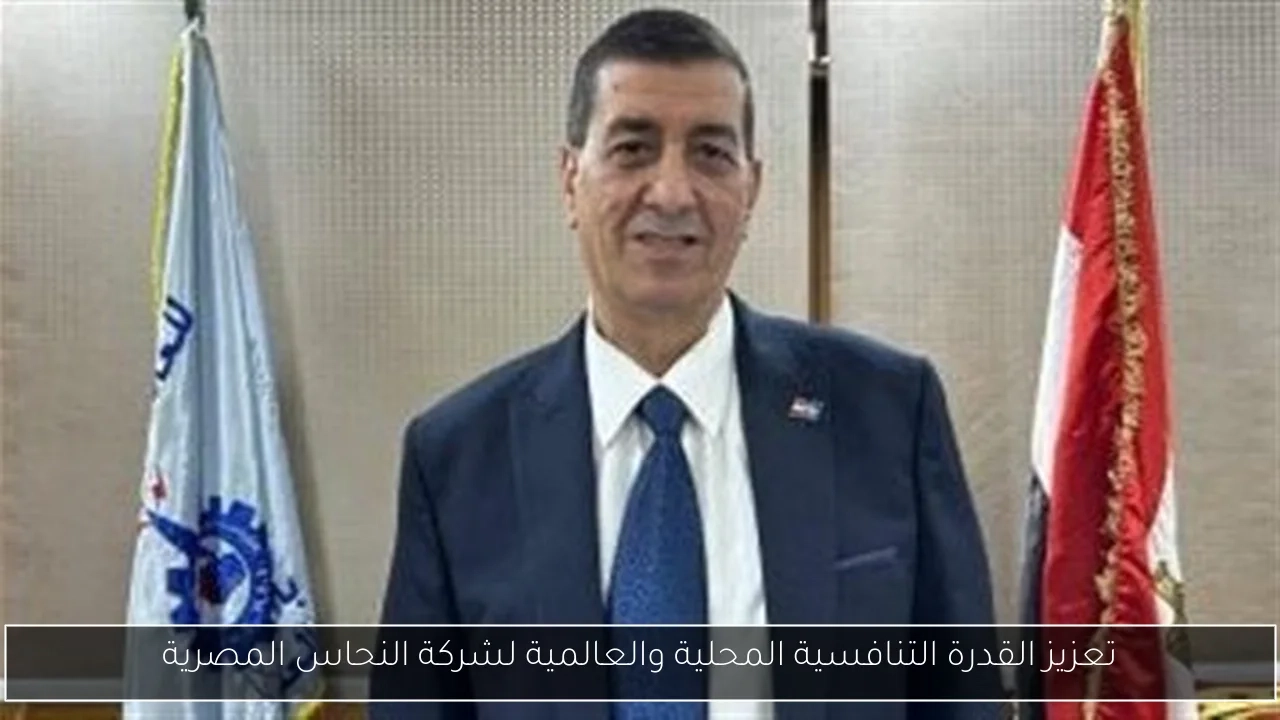 تعزيز القدرة التنافسية المحلية والعالمية لشركة النحاس المصرية