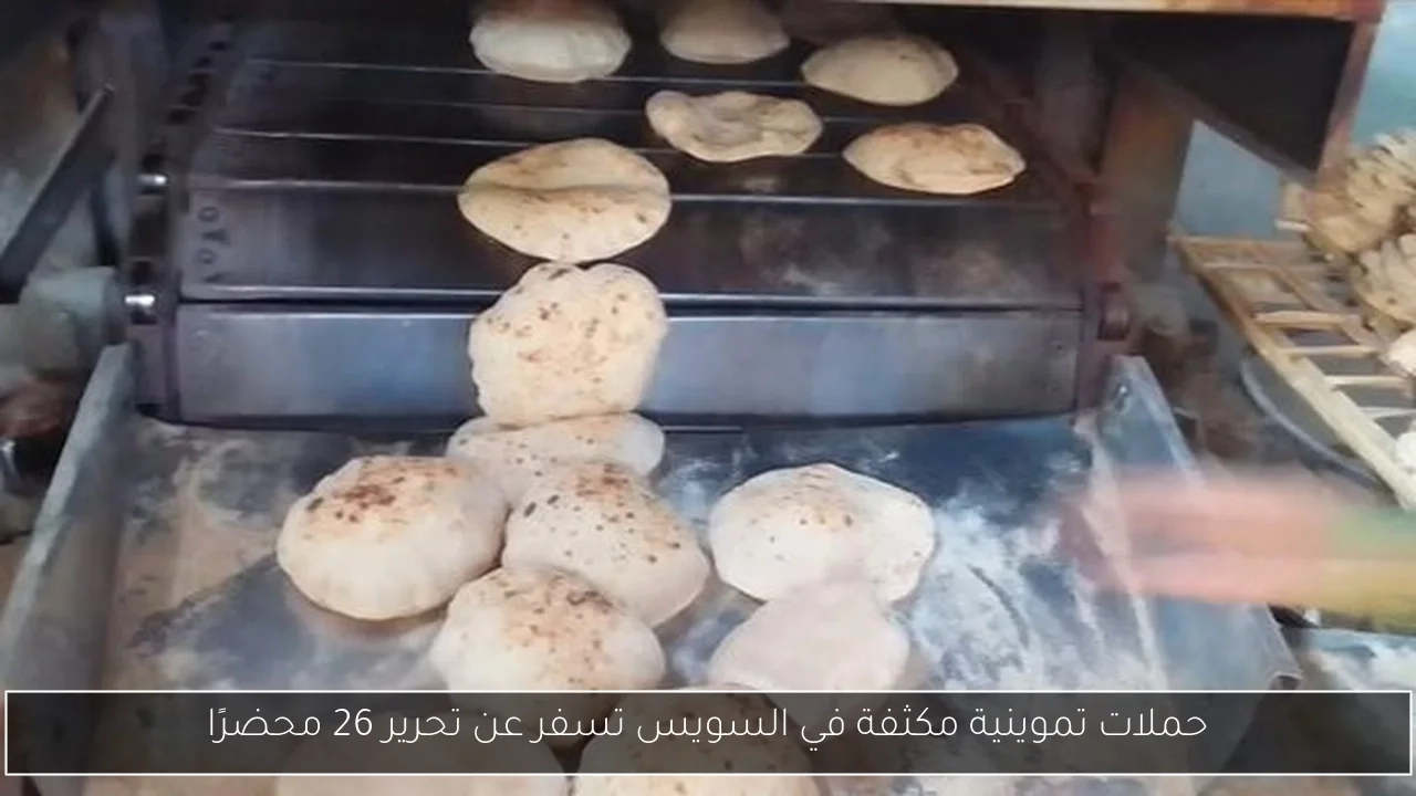 حملات تموينية مكثفة في السويس تسفر عن تحرير 26 محضرًا