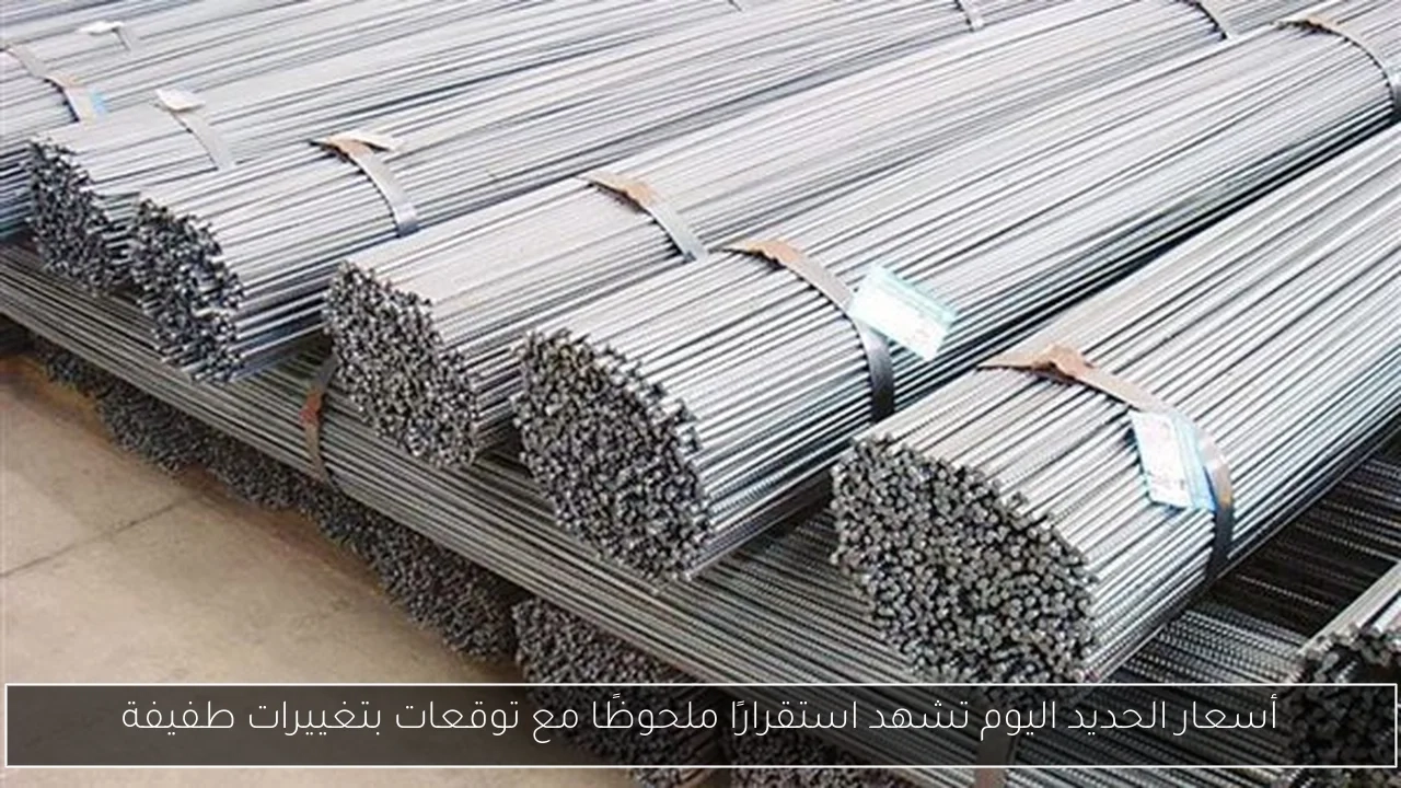 أسعار الحديد اليوم تشهد استقرارًا ملحوظًا مع توقعات بتغييرات طفيفة