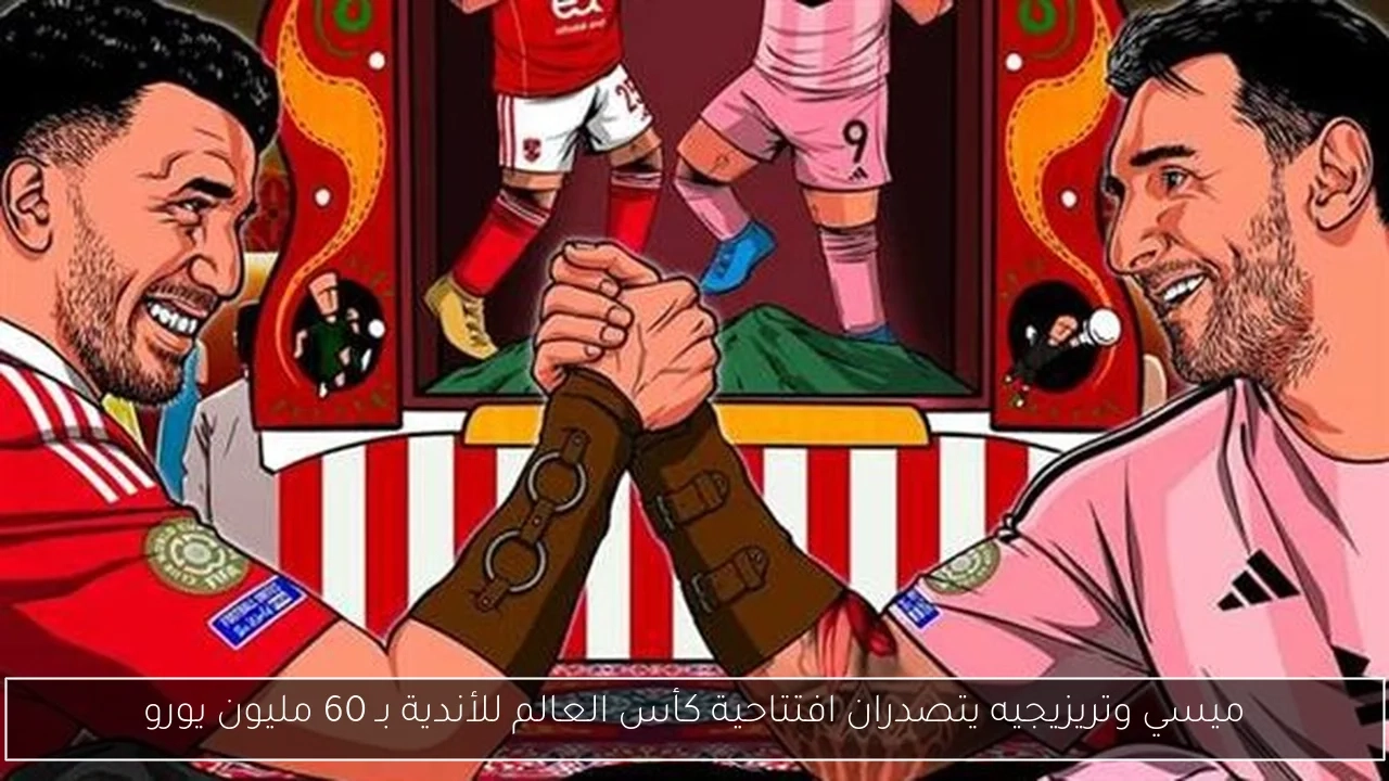 ميسي وتريزيجيه يتصدران افتتاحية كأس العالم للأندية بـ 60 مليون يورو