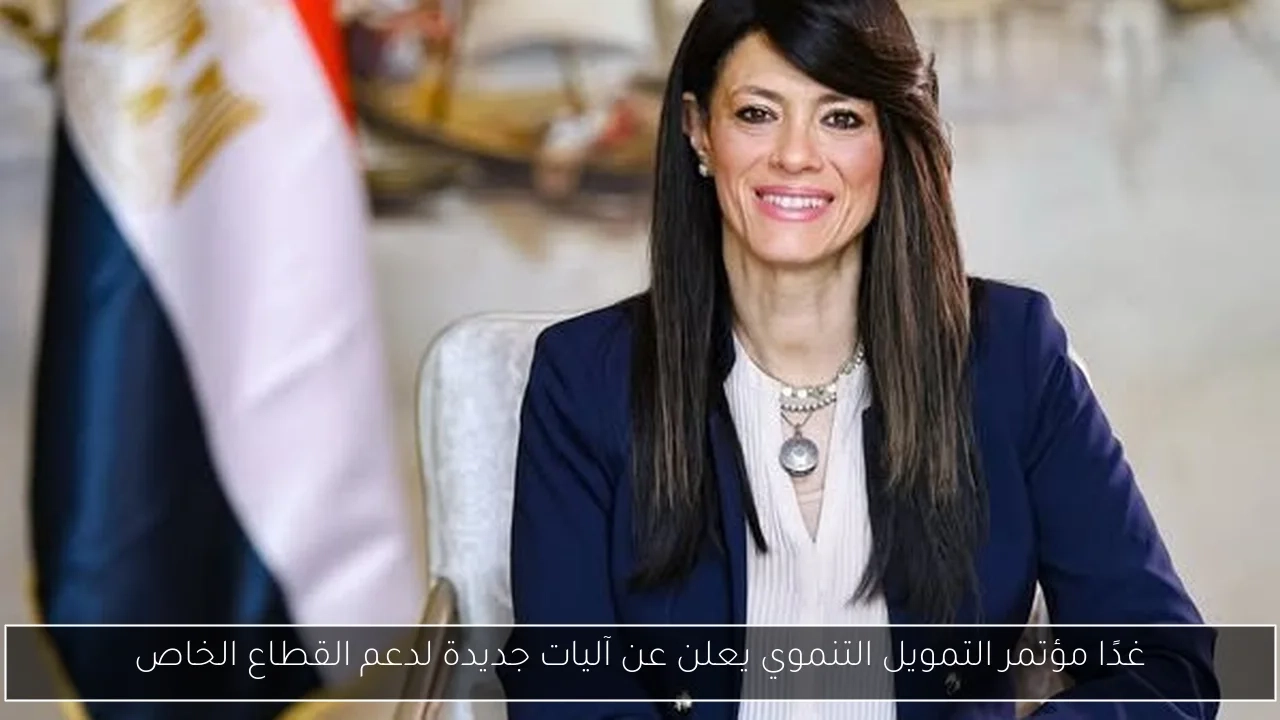 غدًا مؤتمر التمويل التنموي يعلن عن آليات جديدة لدعم القطاع الخاص