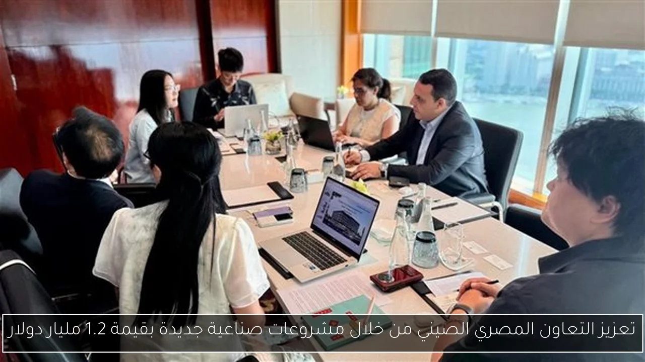 تعزيز التعاون المصري الصيني من خلال مشروعات صناعية جديدة بقيمة 1.2 مليار دولار