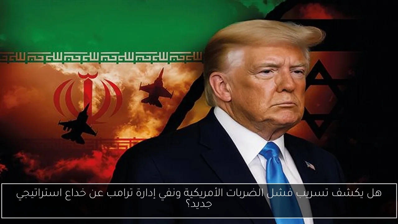 هل يكشف تسريب فشل الضربات الأمريكية ونفي إدارة ترامب عن خداع استراتيجي جديد؟