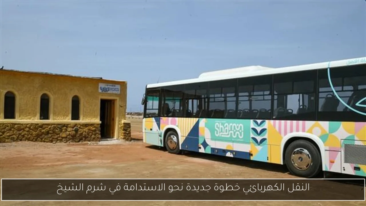 النقل الكهربائي خطوة جديدة نحو الاستدامة في شرم الشيخ