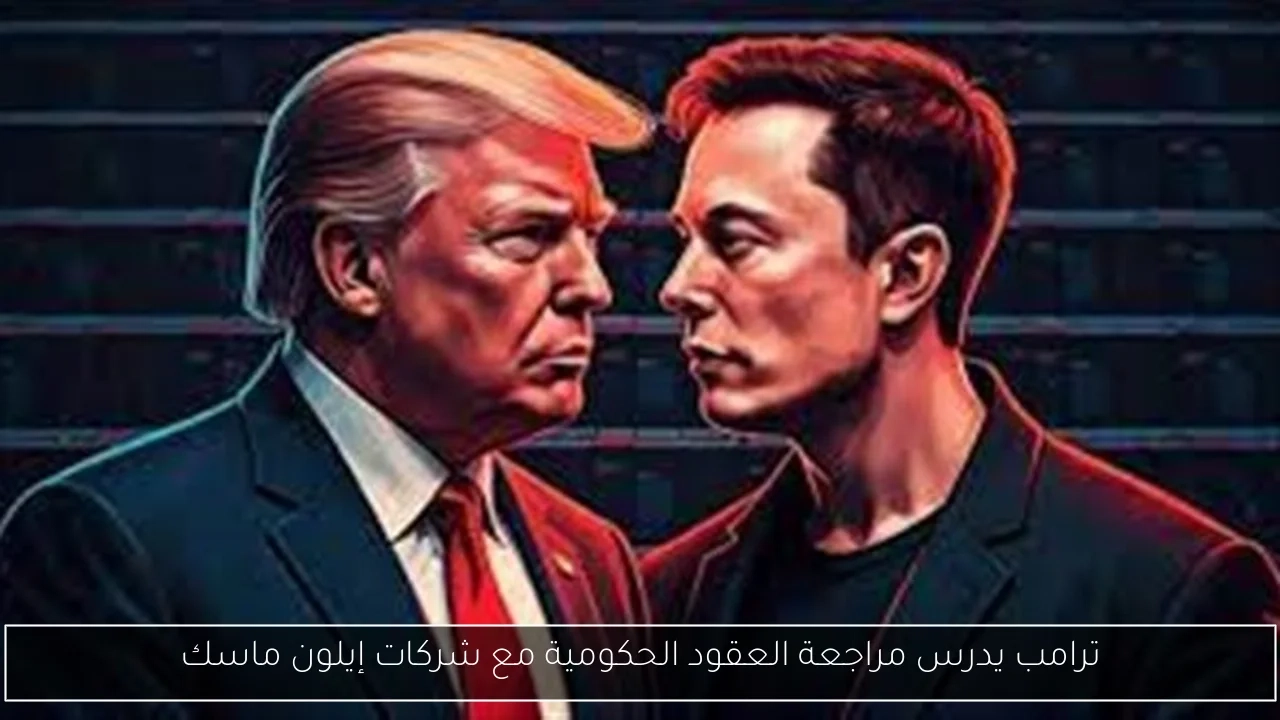 ترامب يدرس مراجعة العقود الحكومية مع شركات إيلون ماسك
