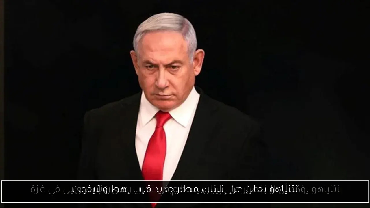 نتنياهو يعلن عن إنشاء مطار جديد قرب رهط ونتيفوت