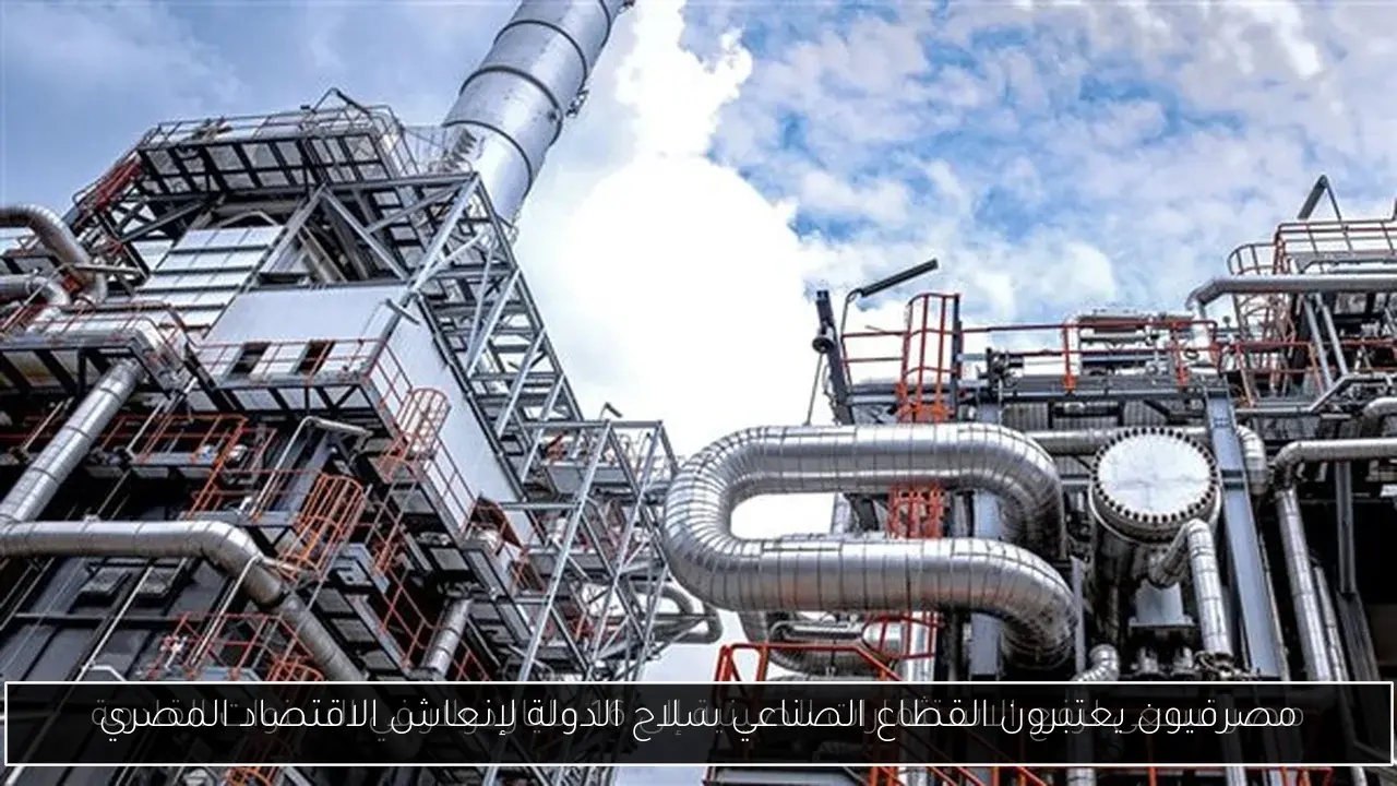 مصرفيون يعتبرون القطاع الصناعي سلاح الدولة لإنعاش الاقتصاد المصري