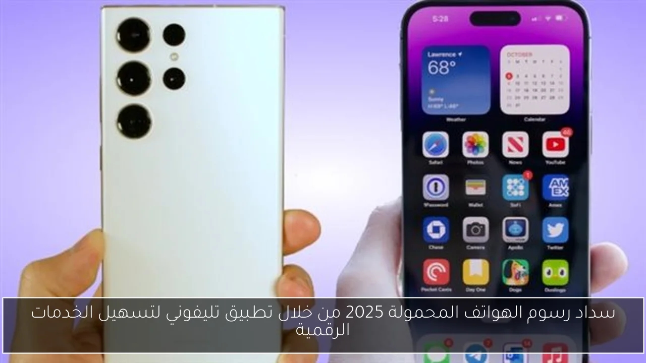 سداد رسوم الهواتف المحمولة 2025 من خلال تطبيق تليفوني لتسهيل الخدمات الرقمية