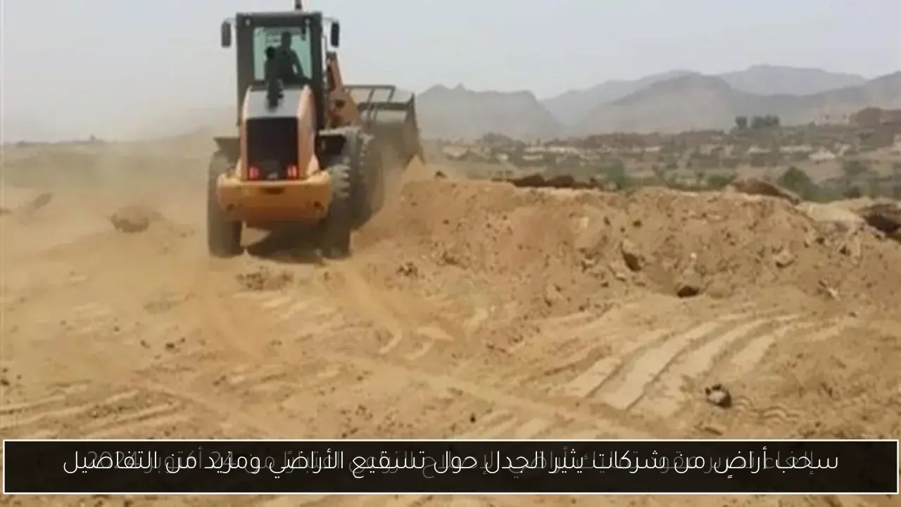 سحب أراضٍ من شركات يثير الجدل حول تسقيع الأراضي ومزيد من التفاصيل