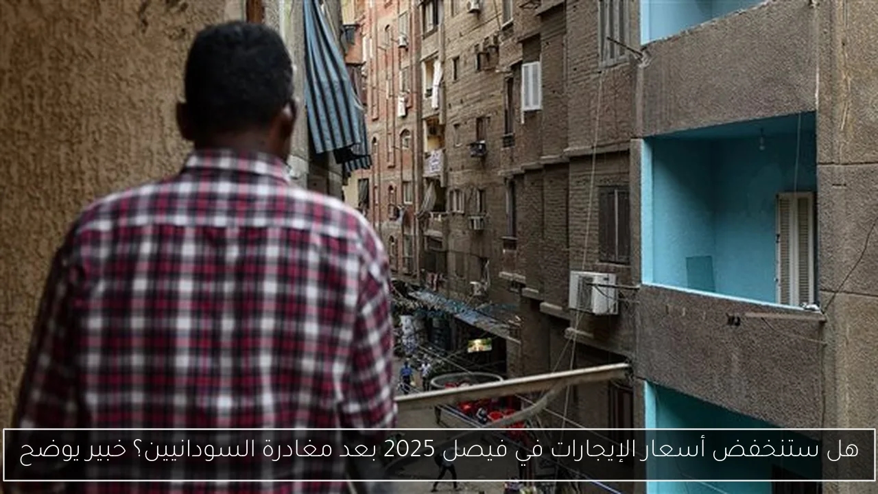 هل ستنخفض أسعار الإيجارات في فيصل 2025 بعد مغادرة السودانيين؟ خبير يوضح