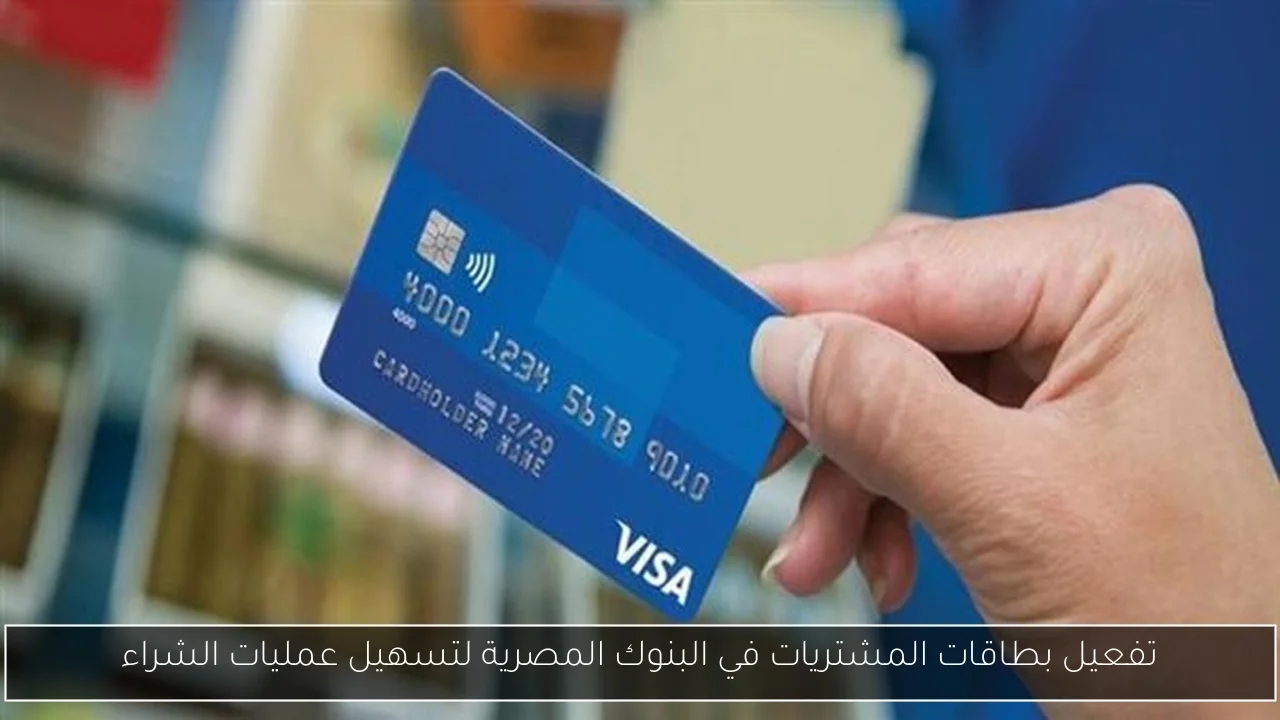 تفعيل بطاقات المشتريات في البنوك المصرية لتسهيل عمليات الشراء