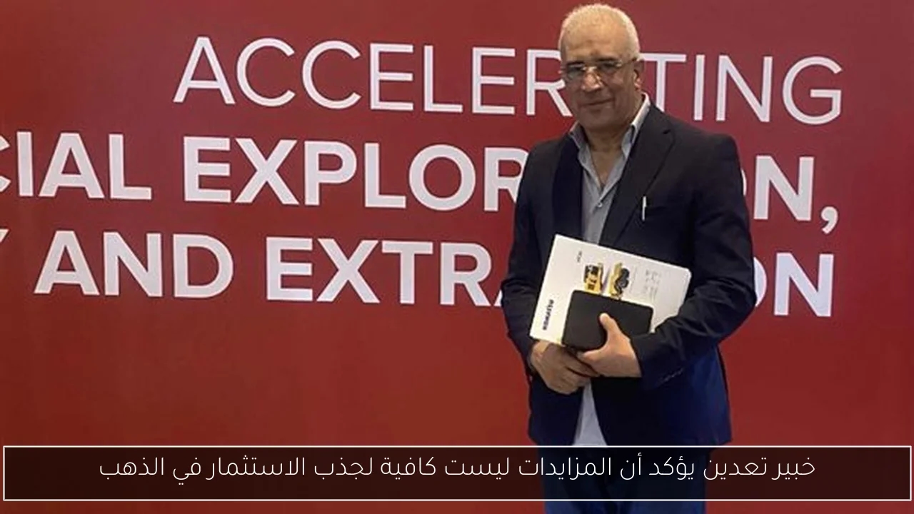 خبير تعدين يؤكد أن المزايدات ليست كافية لجذب الاستثمار في الذهب