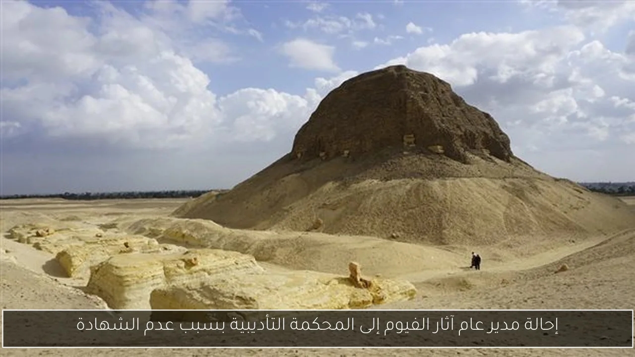 إحالة مدير عام آثار الفيوم إلى المحكمة التأديبية بسبب عدم الشهادة