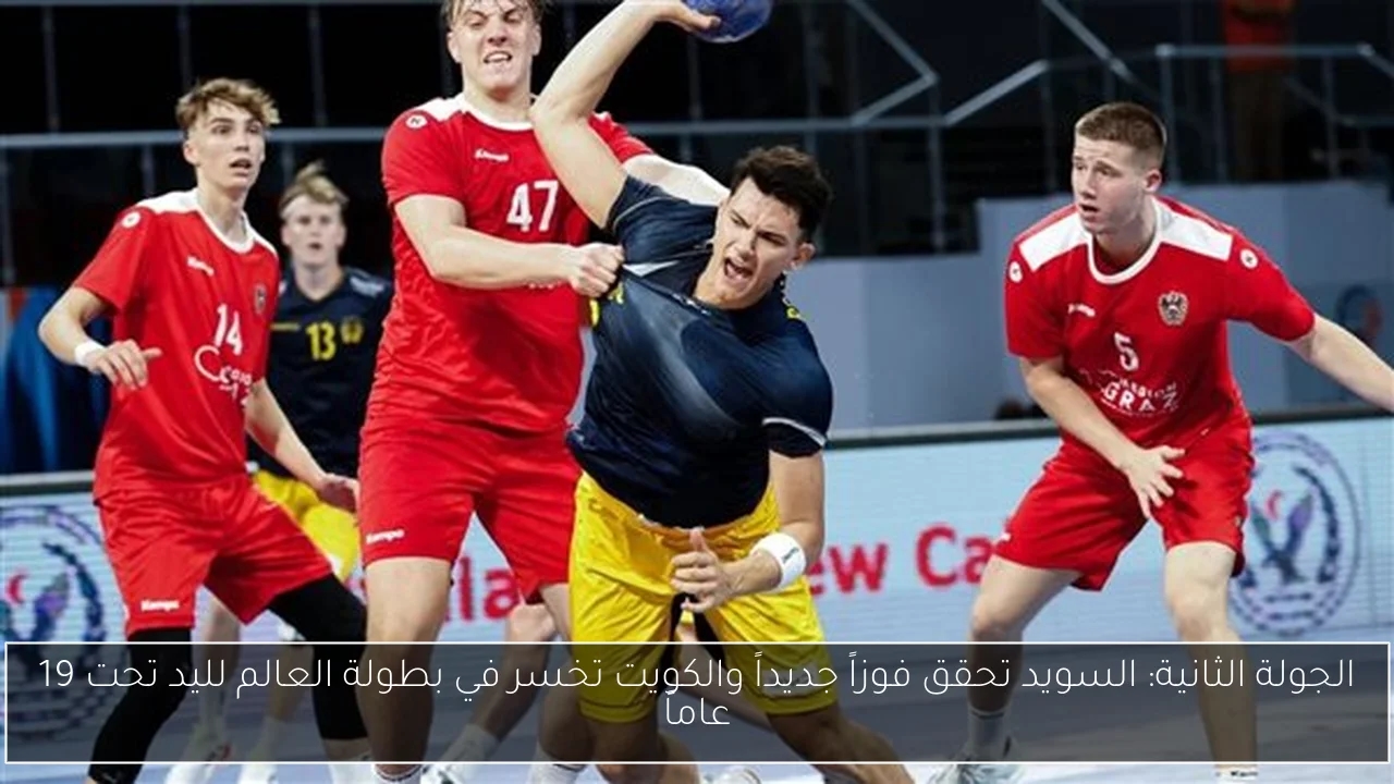 الجولة الثانية: السويد تحقق فوزاً جديداً والكويت تخسر في بطولة العالم لليد تحت 19 عاماً