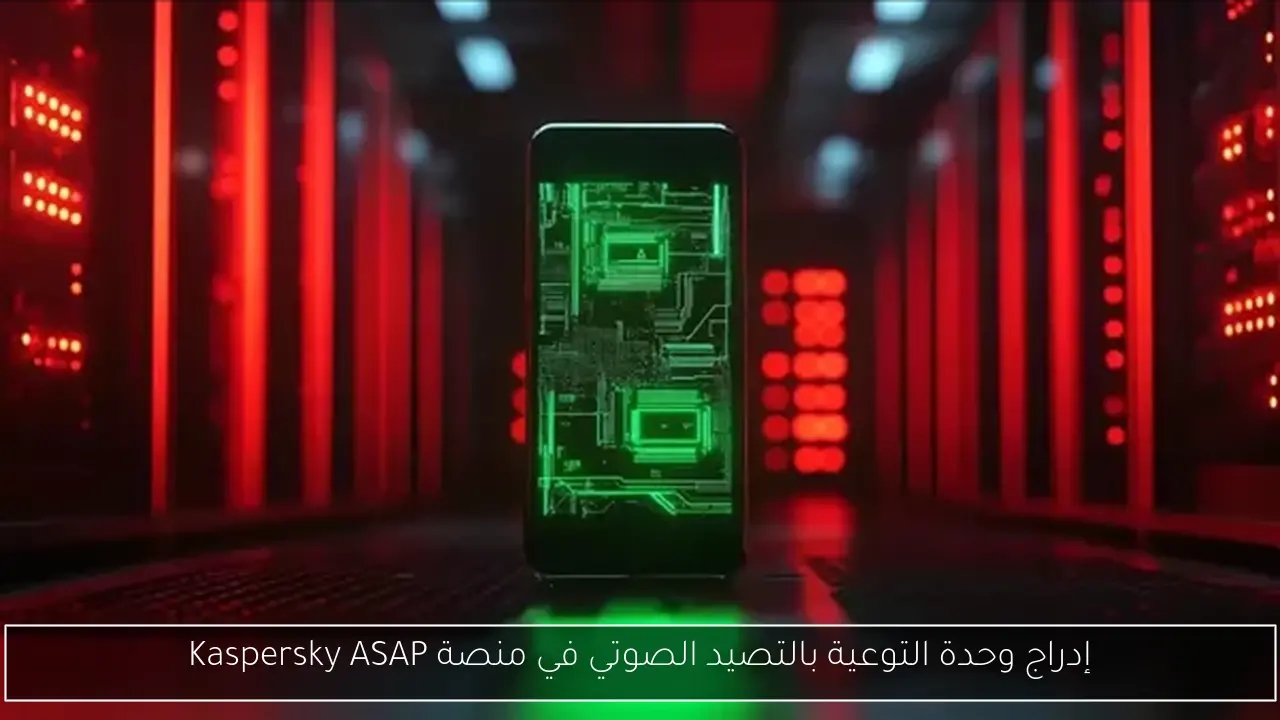 إدراج وحدة التوعية بالتصيد الصوتي في منصة Kaspersky ASAP