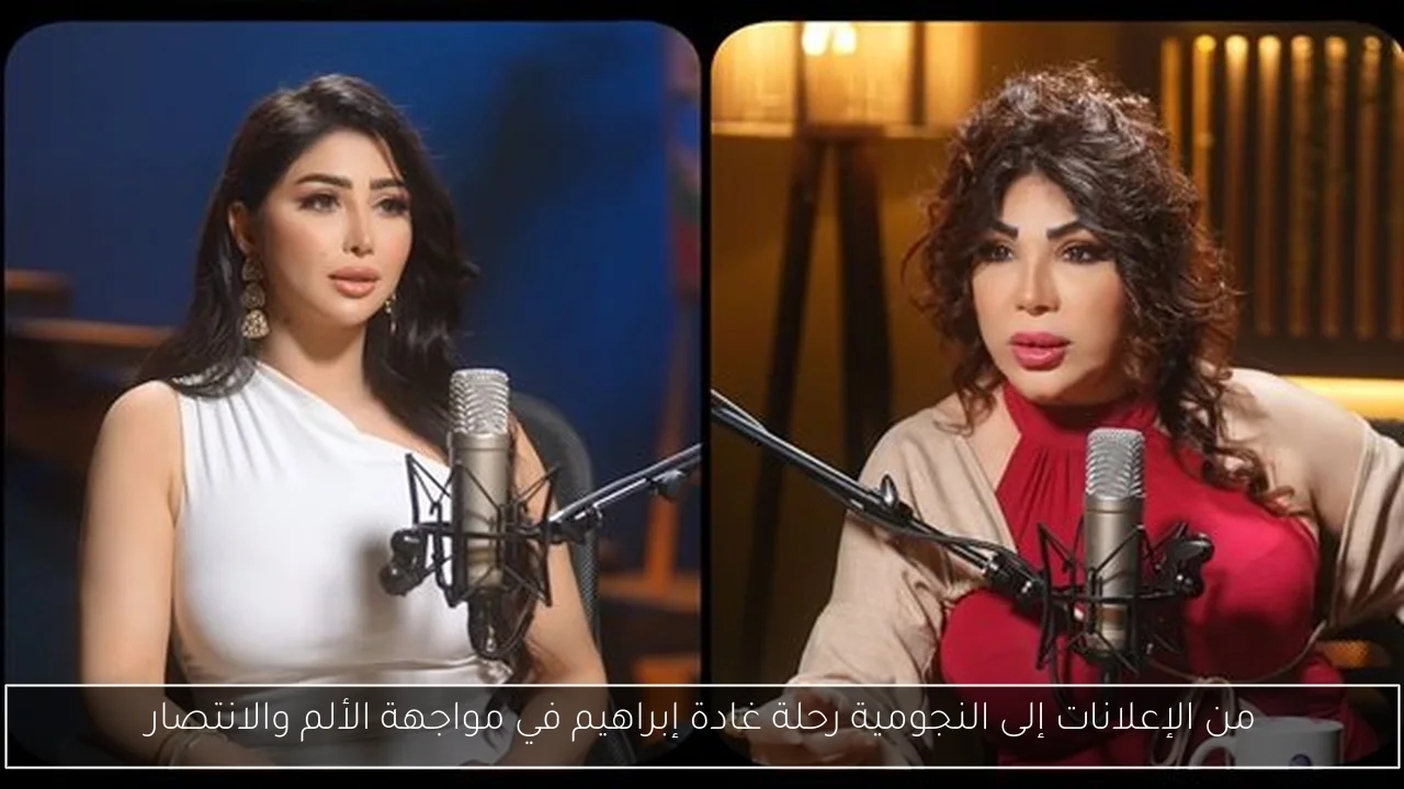 من الإعلانات إلى النجومية رحلة غادة إبراهيم في مواجهة الألم والانتصار