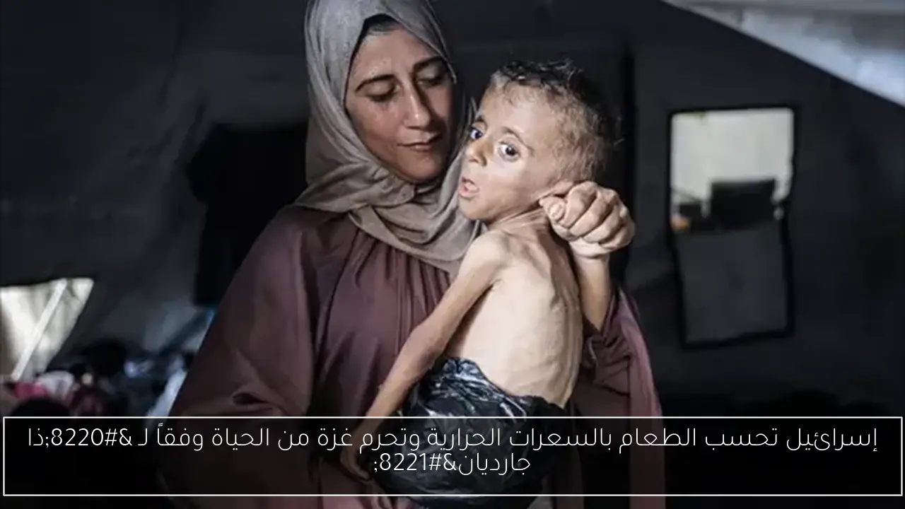 إسرائيل تحسب الطعام بالسعرات الحرارية وتحرم غزة من الحياة وفقاً لـ 'ذا جارديان'