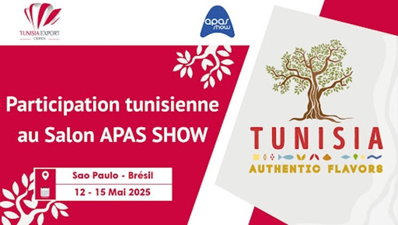 Tunisia to take part in 39th APAS SHOW in Brazil from May 12 to 15