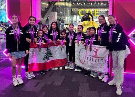 نادي 'Zero Gravity Gymnastics' يُتوّج بالميداليات الملوّنة في بطولة الصداقة الدولية القطرية