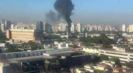 VIDEO: PLANE CRASHES INTO BUS DURING EMERGENCY LANDING IN SAO PAULO CITY
