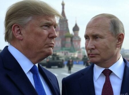 Donald Trump ‘will join Putin in Moscow' for World War II commemorations