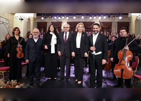 احتفال احيته الاوركسترا الفلهارمونية في السرايا في اسبوع الالام
