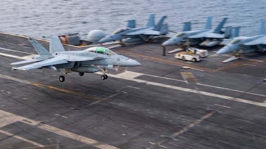 US Navy: F-18 fighter jet crashes from Truman aircraft carrier while sailing in the Red Sea