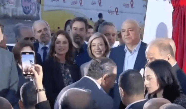 رئيس الجمهورية جوزاف عون وعقيلته نعمت عون يشاركان في احتفال بيروت نبض الحياة في ساحة الشهداء