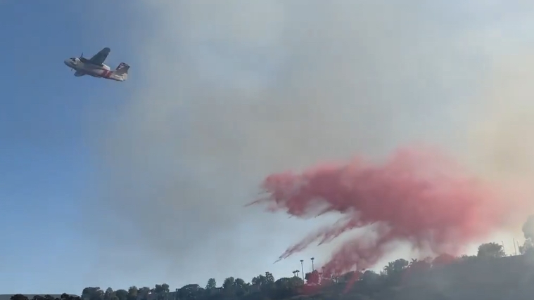 VIDEO: Evacuations Ordered for Cowley Way Homes in Clairemont, San Diego, Due to Nearby Wildfire