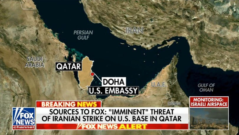 IRAN ABOUT TO ATTACK BIGGEST U.S BASE IN MIDDLE EAST
