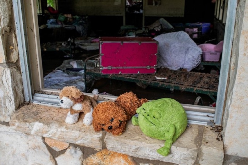 Photos Show Destruction at Texas' Camp Mystic After Flash Floods Leave 27 Girls Missing
