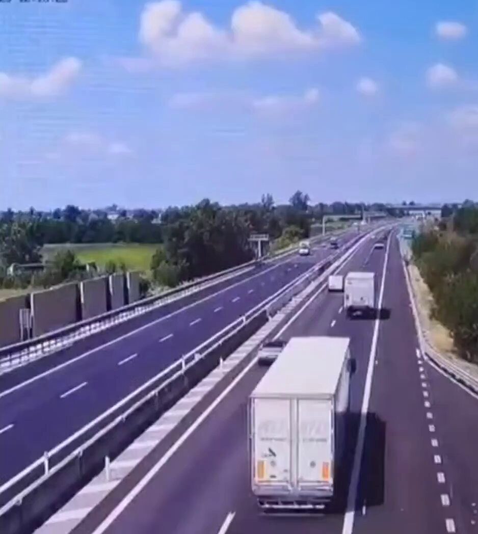 Plane Crash Near Brescia, Italy Leaves Two Dead on Highway