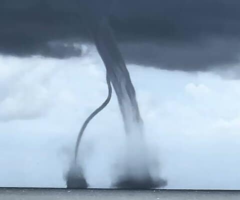 Video: Incredible Waterspouts Spin Gracefully Over Italy's Po Delta