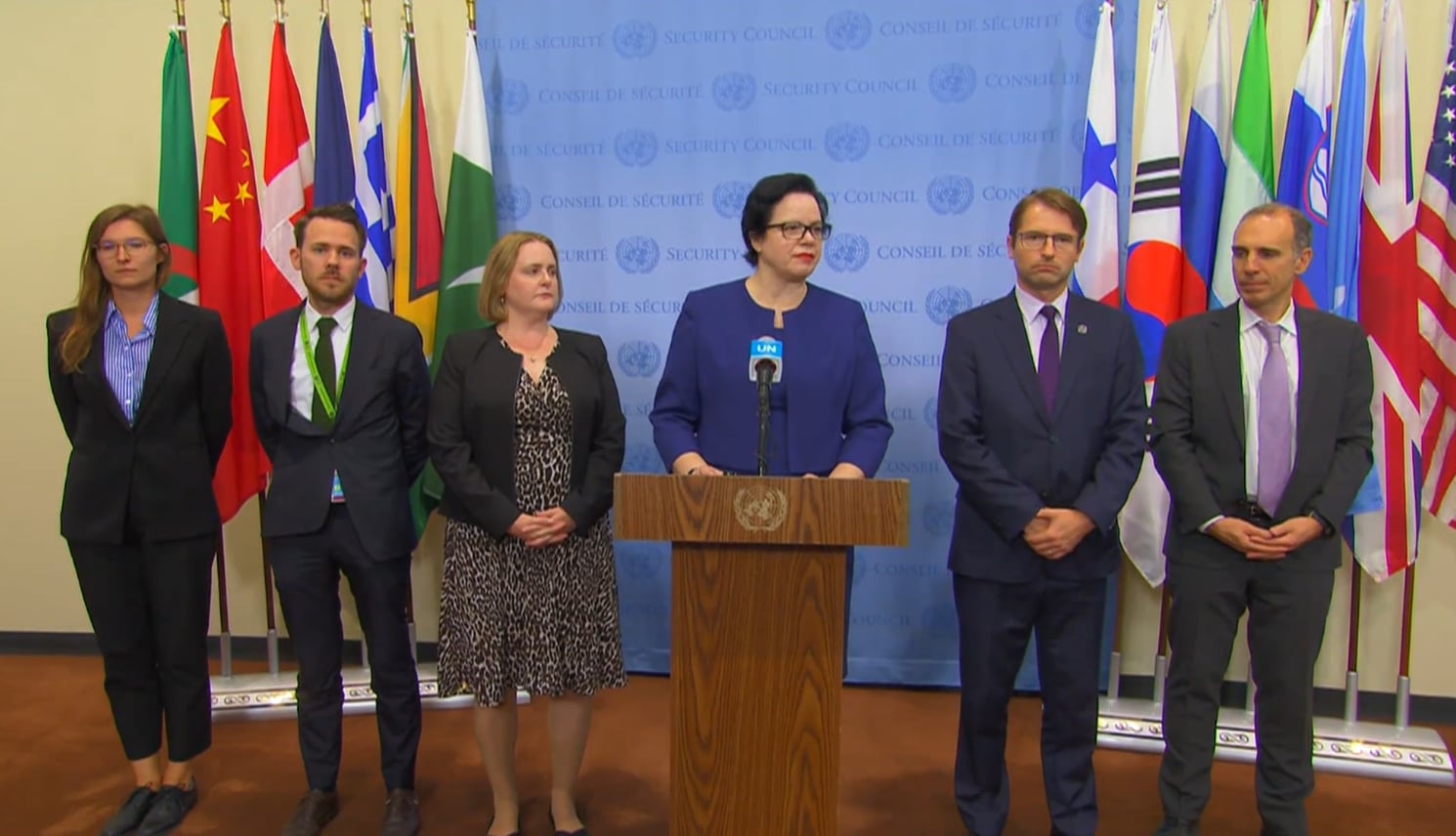 UN Security Council Members Condemn Russia Actions on August War Anniversary