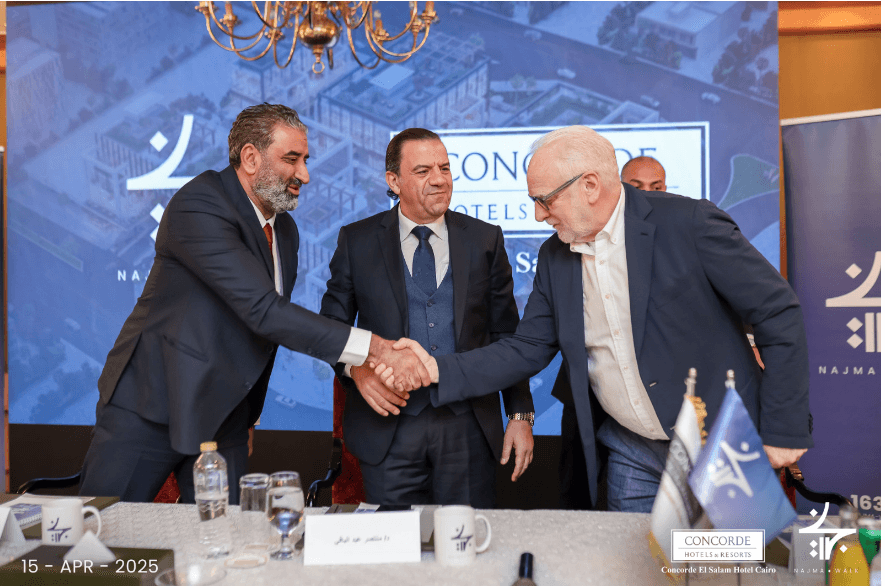 «Najma Walk» تتعاقد مع مجموعة «Concord» لتقديم خدمات الإدارة الفندقية بمشروعها بالقاهرة الجديدة