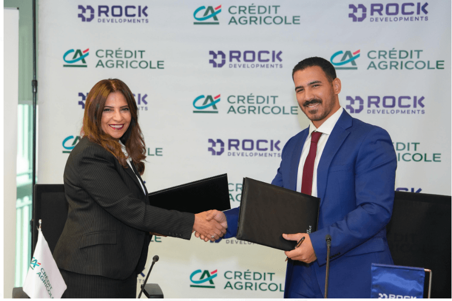 شركة Rock Developments توقع بروتوكول مع بنك Crédit Agricole Egypt لتمويل عملائها حتى 15 عاما