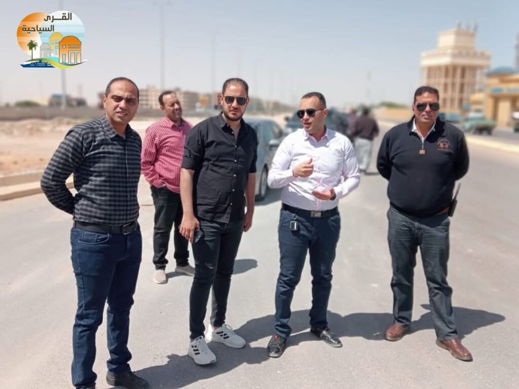 رئيس جهاز القرى السياحية يتفقد أعمال تطوير منطقة الشانزليزيه